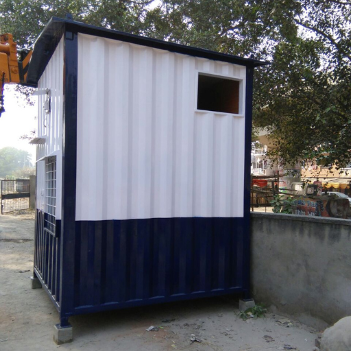 Portable Security Guard Cabin – Sturdy, Mobile & Built to Last